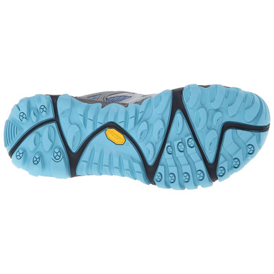 Zapato Merrell Allout Blaze Aero Sport W Gris/Azul