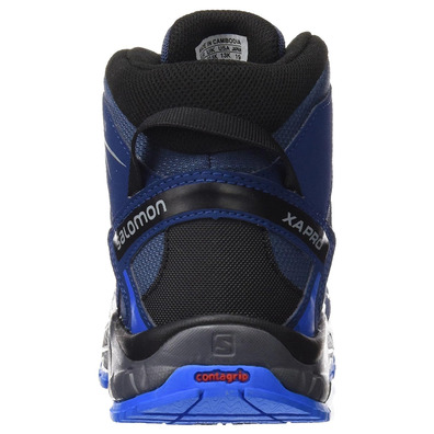 Bota Salomon XA PRO 3D MID CSWP J Marino/Azul/Negro