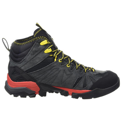 Bota Merrell Capra Mid GTX Gris/Amarillo