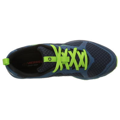 Zapato Merrell All Out Crush Light Azul/Verde