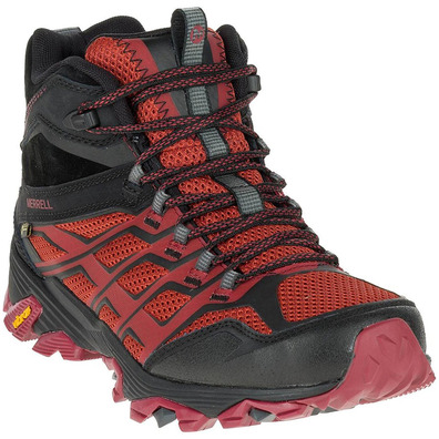 Bota Merrell Moab FST Mid GTX Teja/Gris/Negro