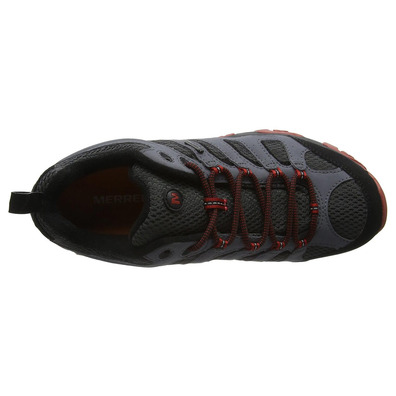 Zapato Merrell Moab GTX Gris/Negro/Rojo