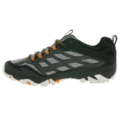 Zapato Merrell Moab Fst GTX Negro/Gris/Naranja