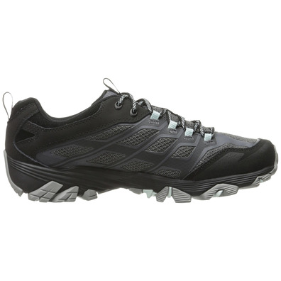 Zapato Merrell Moab Fst GTX W Gris/Negro