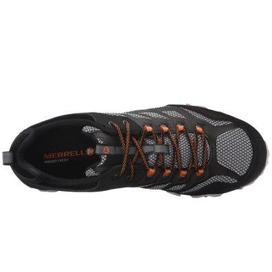Zapato Merrell Moab Fst GTX Negro/Naranja