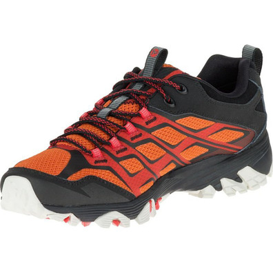 Zapato Merrell Moab Fst GTX Naranja/Negro