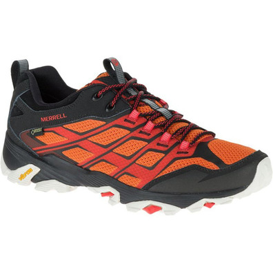 Zapato Merrell Moab Fst GTX Naranja/Negro