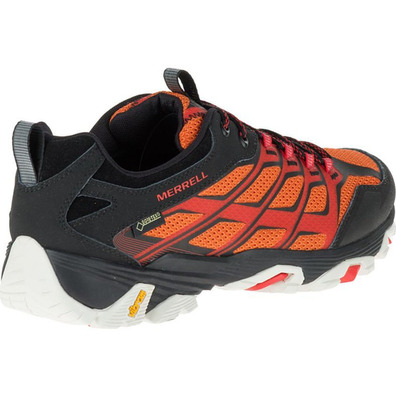 Zapato Merrell Moab Fst GTX Naranja/Negro