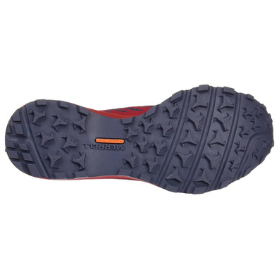 Zapatilla Merrell Dexterity W Gris/Rojo