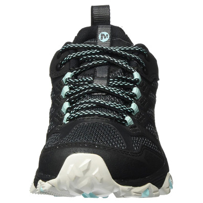 Zapato Merrell Moab Fst GTX W Negro/Turquesa