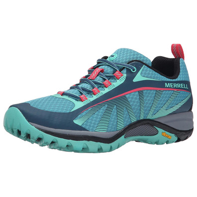 Zapato Merrell Siren Edge W Azul/Fucsia