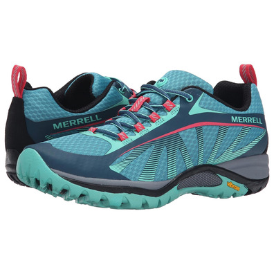 Zapato Merrell Siren Edge W Azul/Fucsia