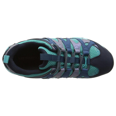 Zapato Merrell Siren Hex Q2 GTX W Turquesa/Azul