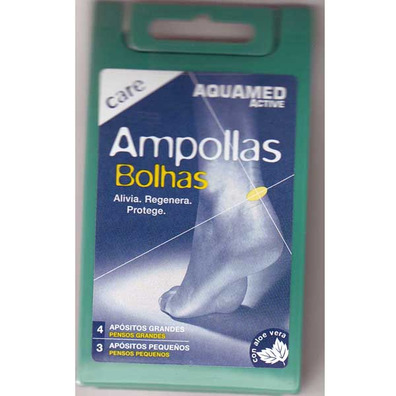 Apósitos Antiampollas Aquamed Care 4 más 3