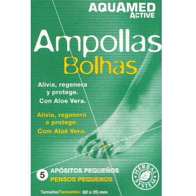 Apósitos Antiampollas Aquamed 5 pequeños