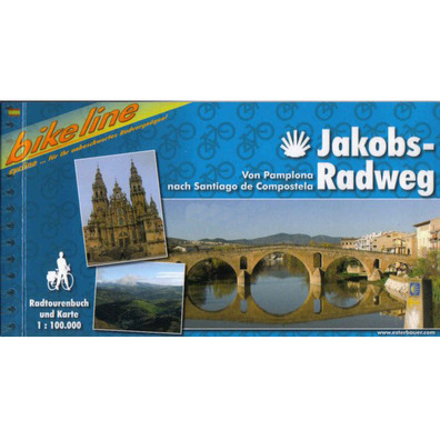 Bikeline Jakobs-Radweg 1:100.000