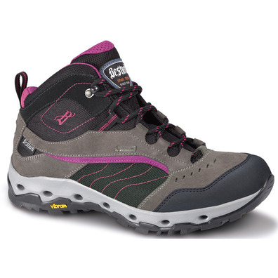 Bota Bestard Space MID GTX W Gris/Rosa/Negro