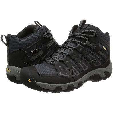 Botas Keen Oakridge Mid WP Negro/Gris