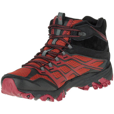 Bota Merrell Moab FST Mid GTX Teja/Gris/Negro