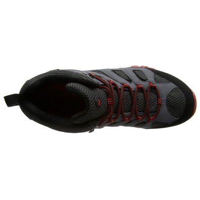 Botas Merrell Moab Mid GTX Gris/Negro/Rojo