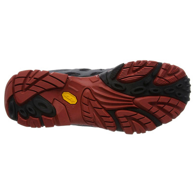 Botas Merrell Moab Mid GTX Gris/Negro/Rojo