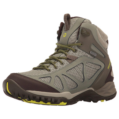 Bota Merrell Siren Sport Q2 Mid WTPF W Beige/Marrón