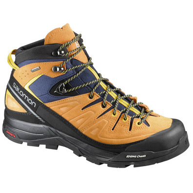 Bota Salomon X Alp Mid LTR GTX Naranja/Negro