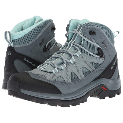 Botas Salomon Authentic GTX W Turquesa/Negro