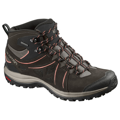 Bota Salomon Ellipse 2 Mid Ltr GTX W Negro/Rosa