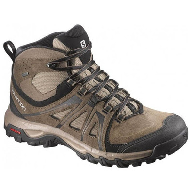 Bota Salomon Evasion Mid GTX Marrón/Arena/Negro