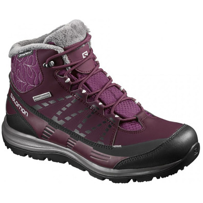 Bota Salomon Kaina CS WTPF 2 W Morado/Negro