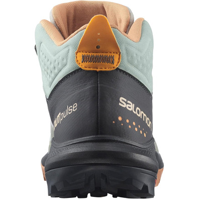 Bota Salomon Outpulse Mid GTX W GRis/Crema