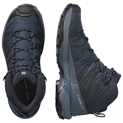 Bota Salomon X Ultra 360 Mid GTX Azul/Marino