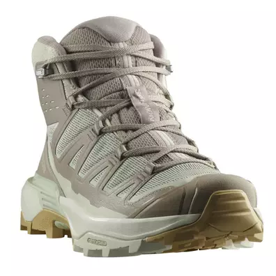 Bota Salomon X Ultra Edge Mid GTX W Beige/Verde