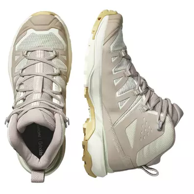 Bota Salomon X Ultra Edge Mid GTX W Beige/Verde