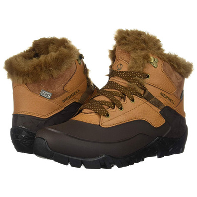 Botas Merrell Aurora 6 Ice WP Marrón/Ocre