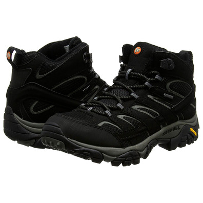 Botas Merrell Moab 2 Mid GTX Negra