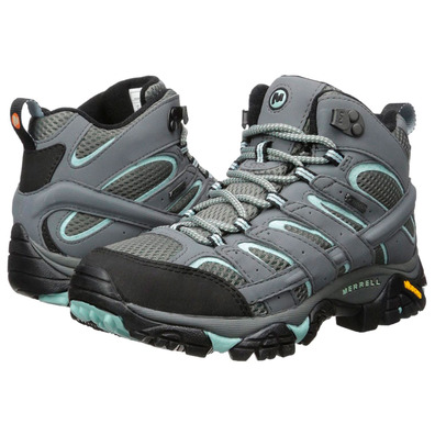 Botas Merrell Moab 2 Mid GTX W Azul