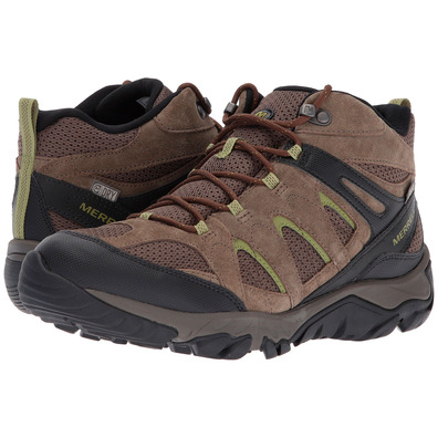 Botas Merrell Outmost Mid Vent GTX Marrón/Ocre