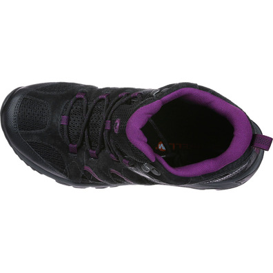 Botas Merrell Outmost Mid Vent GTX  W Negro/Fucsia