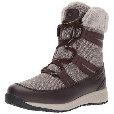 Botas Salomon Heika CS WTPF W Gris/Marrón