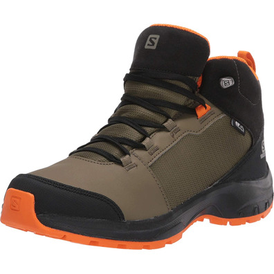 Bota Salomon Outward CSWP J Verde/Kaki