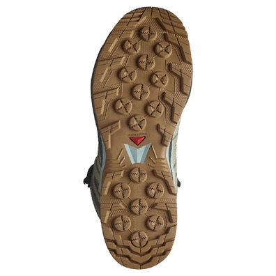 Botas Salomon X-Adventure Recon GTX W Mid Verde/Gris