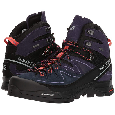 Botas Salomon X Alp Mid LTR GTX W Morado/Negro