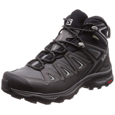 Botas Salomon X Ultra 3 Mid GTX W Negro/Gris