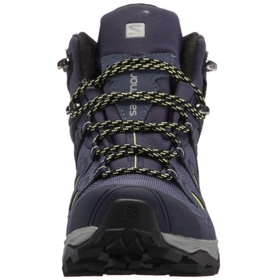 Botas Salomon X Ultra 3 Mid GTX W Violeta/Amarillo