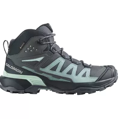 Botas Salomon X Ultra 360 Mid GTX W Gris/Aguamarina
