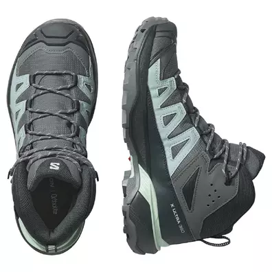 Botas Salomon X Ultra 360 Mid GTX W Gris/Aguamarina