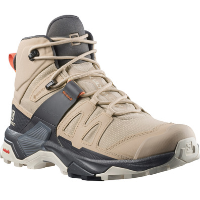 Botas Salomon X Ultra 4 Mid GTX W Beige