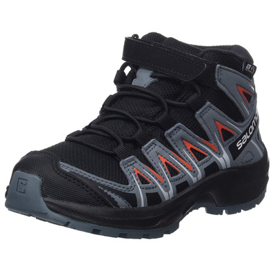 Botas Salomon Xa Pro 3D Mid CSWP K Negro/Gris